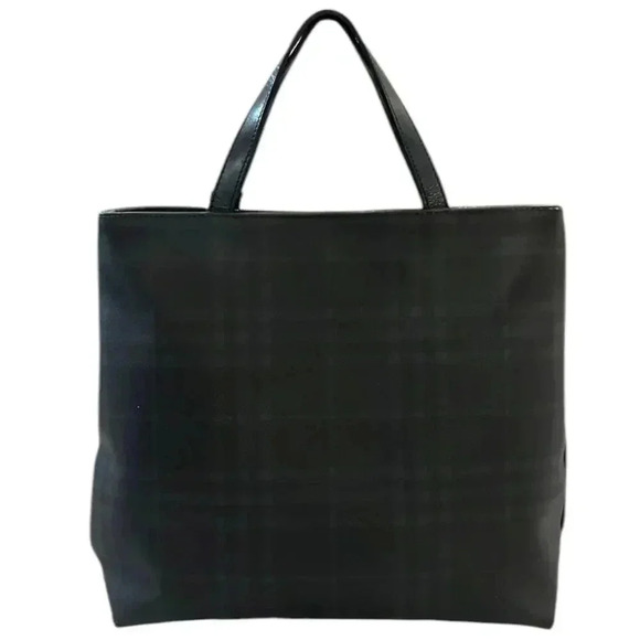 Burberry Black Nova Check Authentic VINTAGE Shoulder Handbag Purse EUC - Picture 6 of 10
